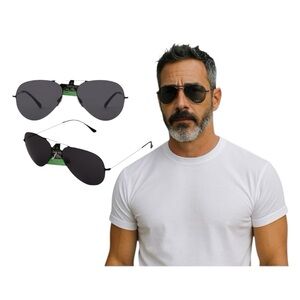 Foster Grant Cali Blue Classic Aviator Sunglasses